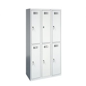 Kovová šatní skříň SUS-332 W