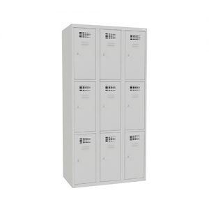 Kovová šatní skříň SUS-333 W