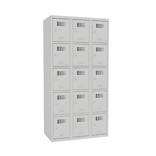 Kovová šatní skříň SUS-335 W