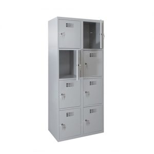 Kovová šatní skříň SUS-424 W