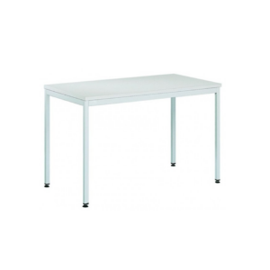 Stb 103 – Stůl s kovovýma nohama a deskou 1200 x 600 je univerzální stůl s kovovýma nohama a dřevěnou deskou. Kovový univerzální stůl s melaminovou deskou stolu.