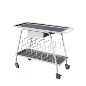 Vozík na vizity Z651 je mobilní vizitový vozík. Konstrukce vozíku je z uzavřených profilů. Vozík má otočná kola o průměru 75 mm, 2 brzděná.